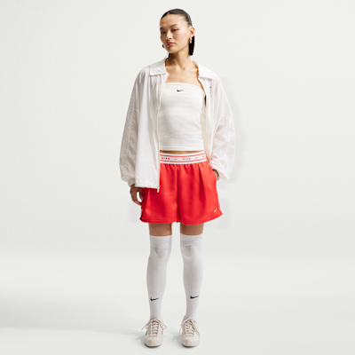 Nike Sportswear Women's Loose Mid-Rise Satin Shorts. Nike CA